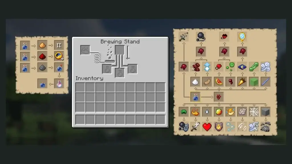 brewing stand Minecraft