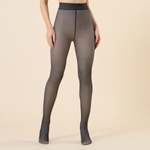 Women’s Warm Transparent-Look Pantyhose