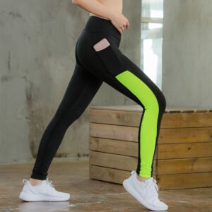 Women's High-Waist Yoga Pants with Pockets