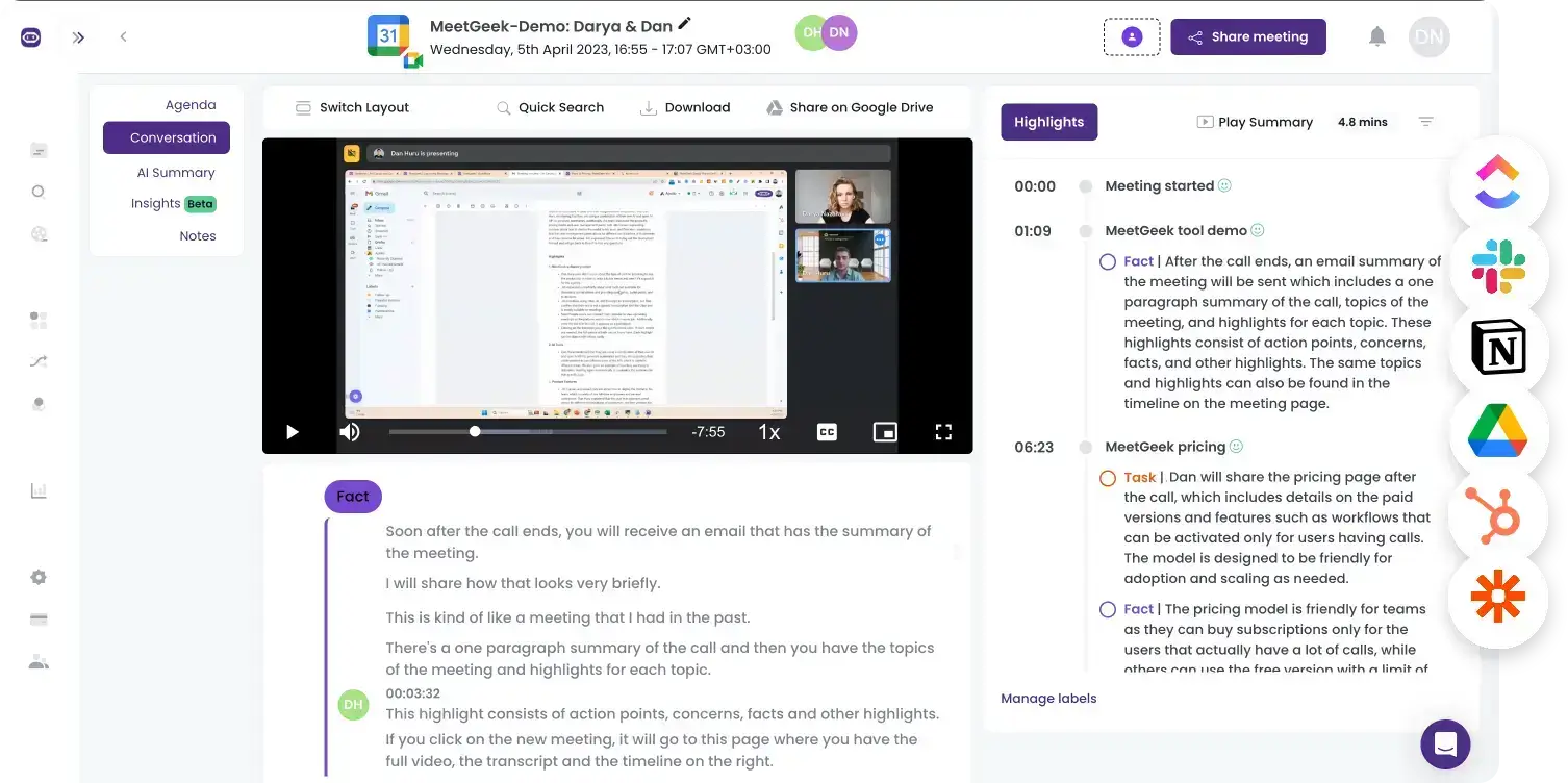 AI-Powered Meeting Assistant